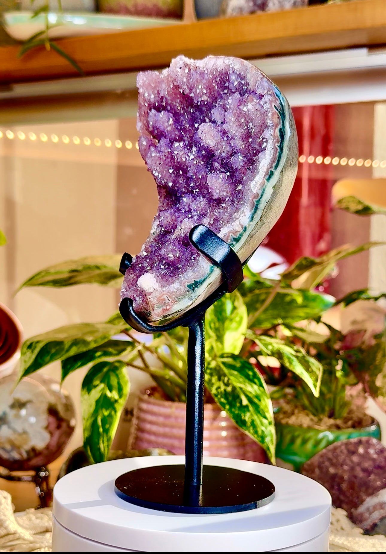 Brazilian Amethyst • Stalactites