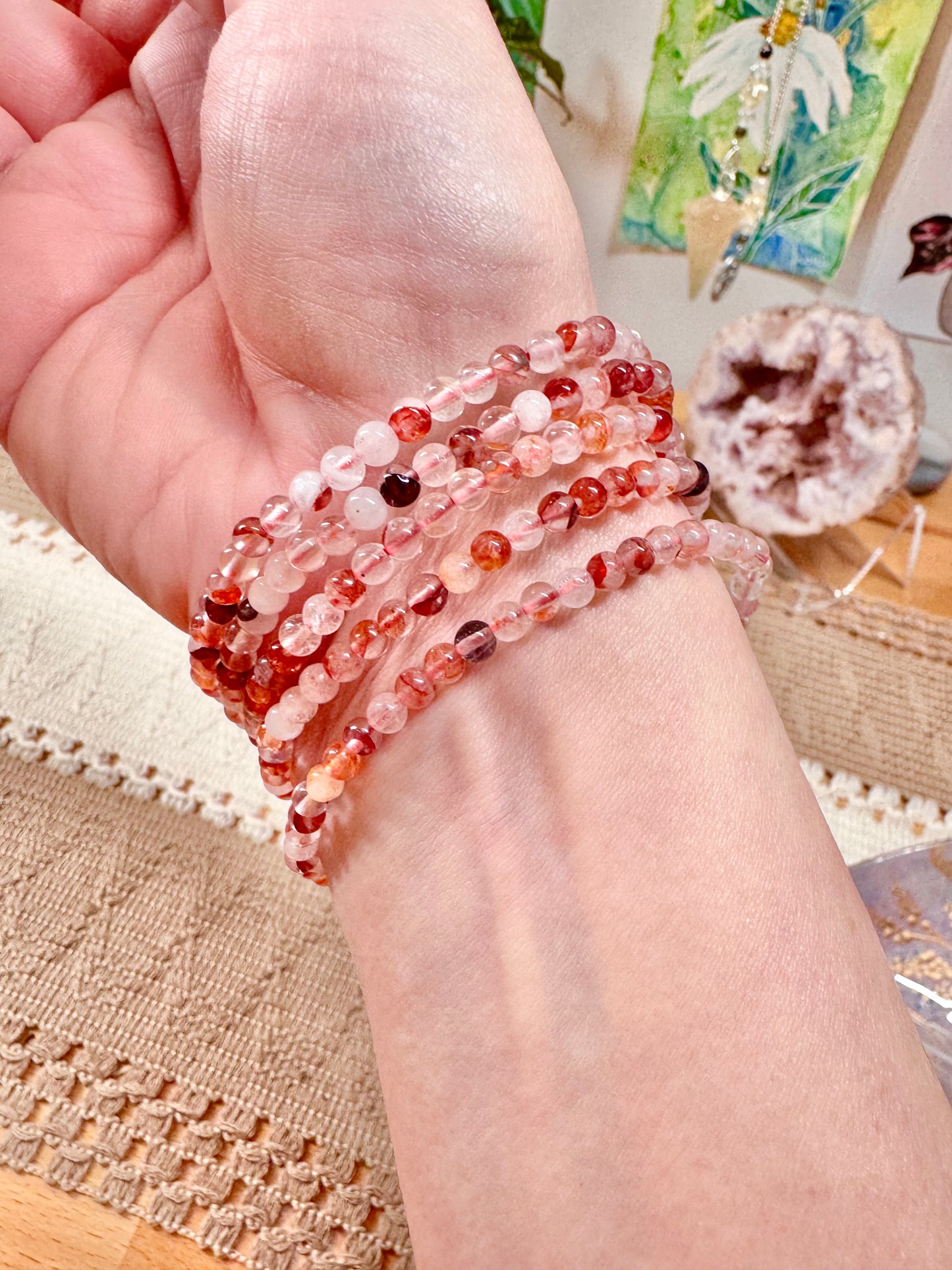 Fire Quartz Bracelets