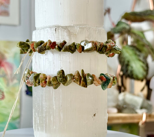 Unakite Bracelets