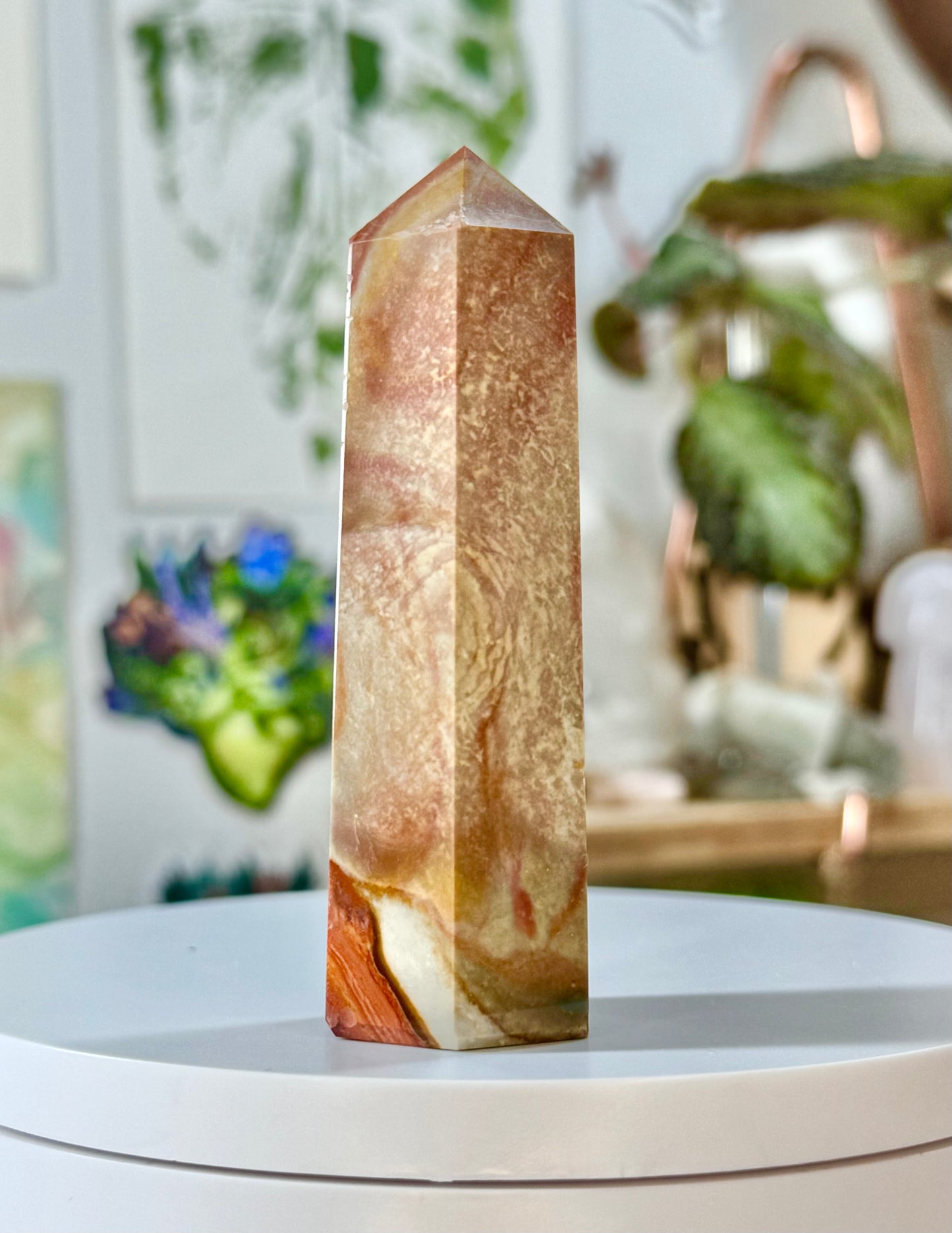 Polychrome Jasper Tower Point