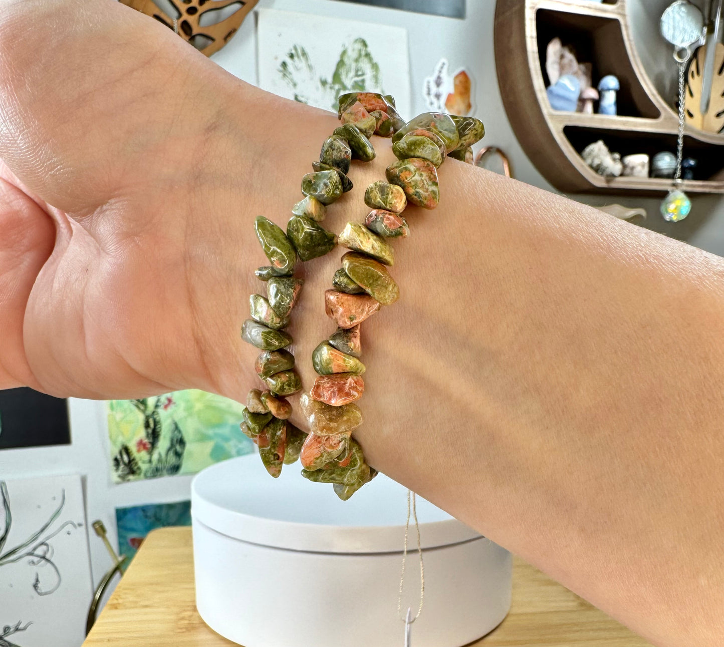 Unakite Bracelets