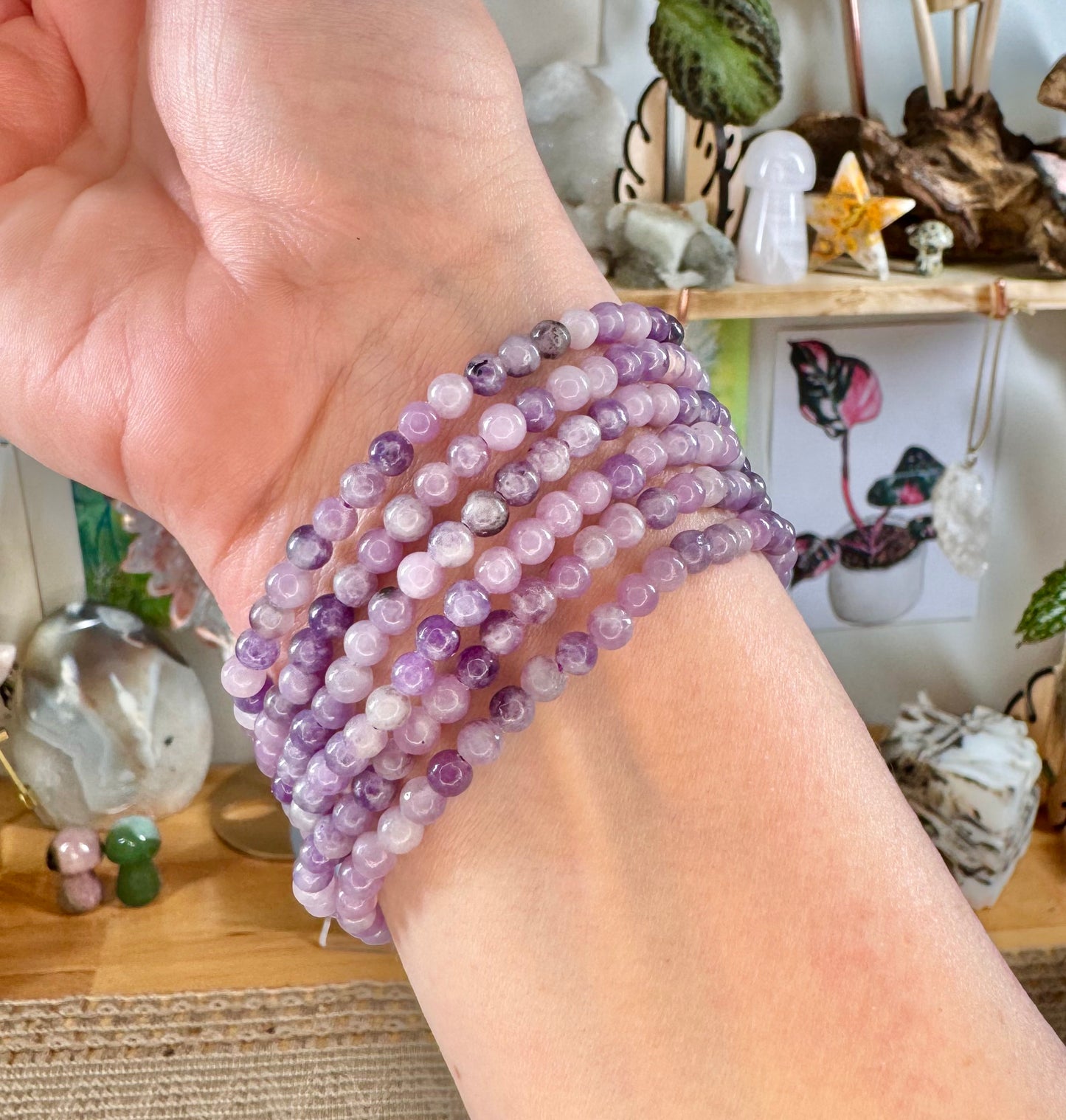 Lepidolite Bracelets