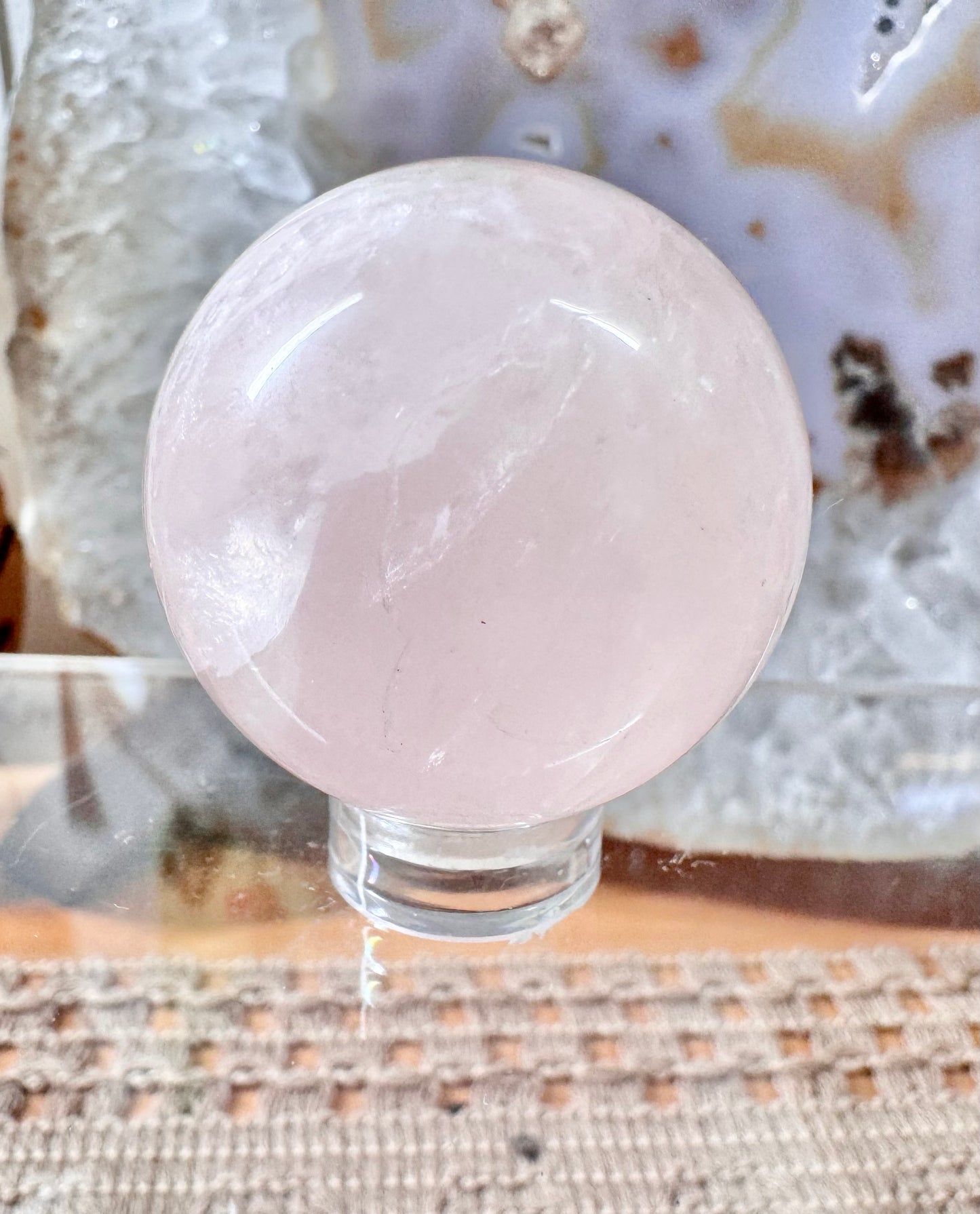 Rose Quartz Shpere